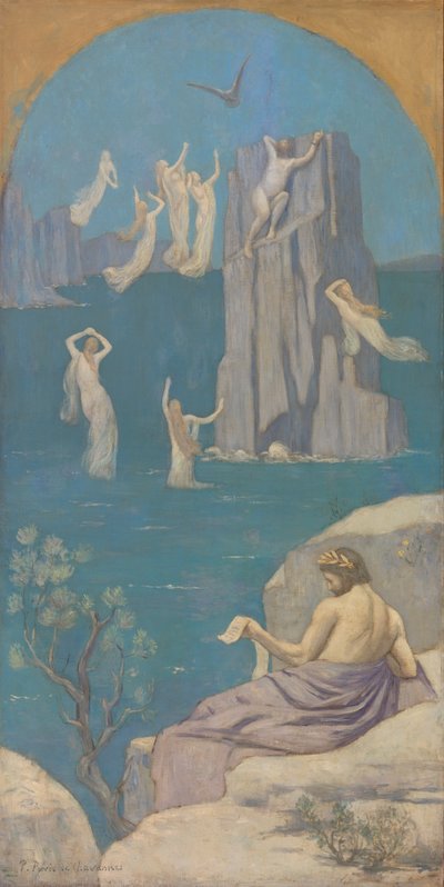 Dramatic Poetry (Aeschylus) by Pierre Puvis de Chavannes